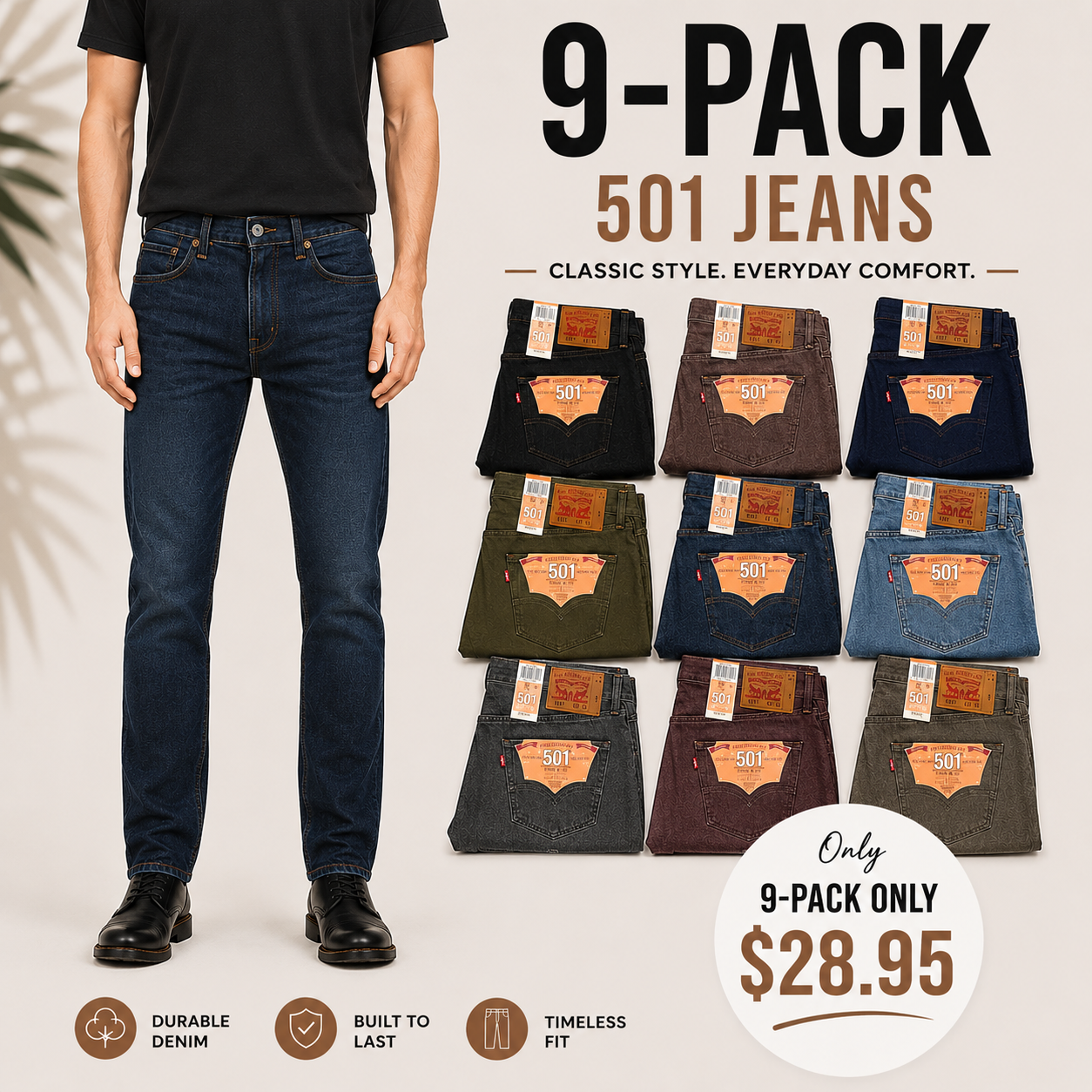 🔥BIG SALE, limited stock 🔥 514 and 501 ORIGINAL FIT JEANS