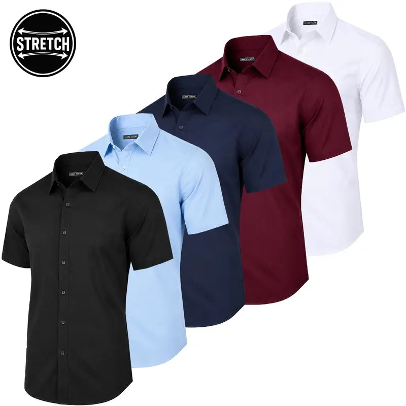 Mens Muscle Fit Dress Shirts