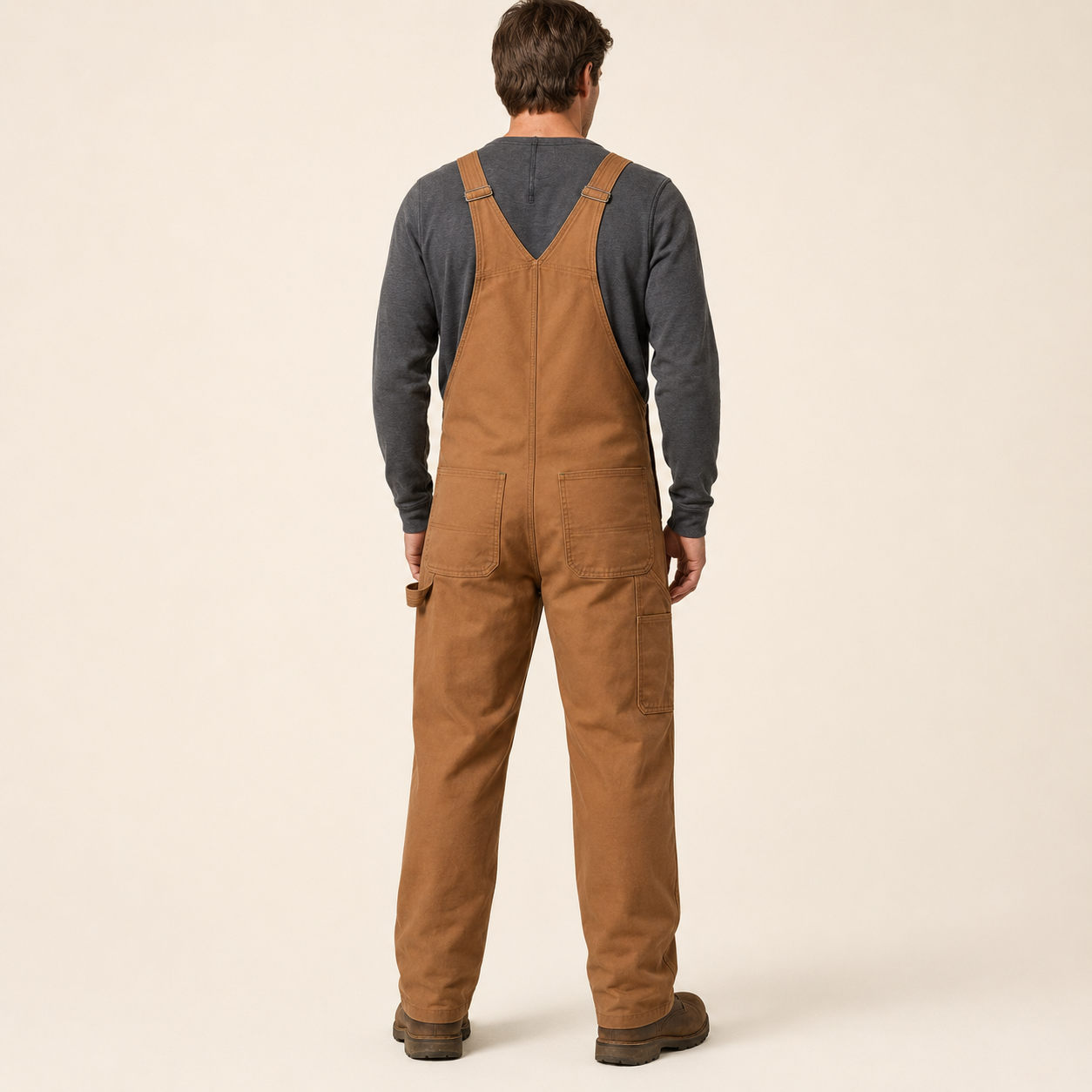 BUY 2 GET 1 FREEš„Men's Denim Stonewashed Bib Overall