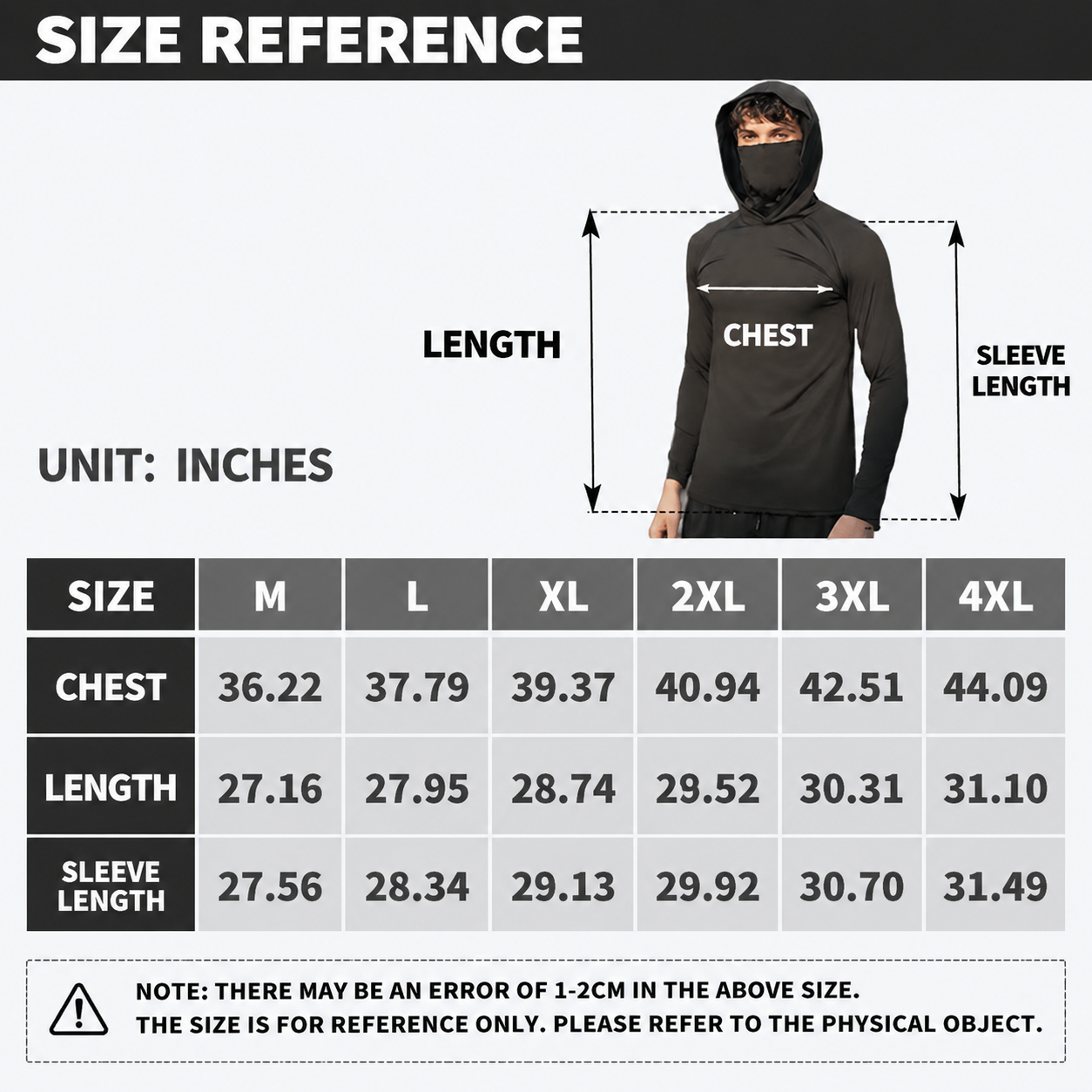 🔥 Limited-Time Sale ✨ Men’s Casual Hoodie Pullover | Slim Fit Lightweight UPF Sun Protection Long Sleeve Top 💙