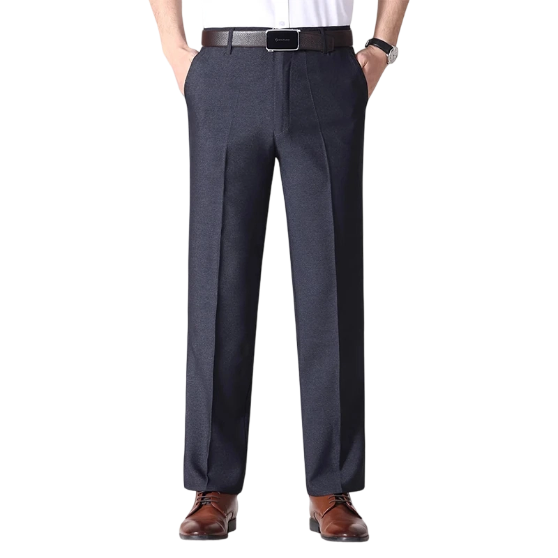 Men’s Classic Ice Silk High Waist Comfort Pants