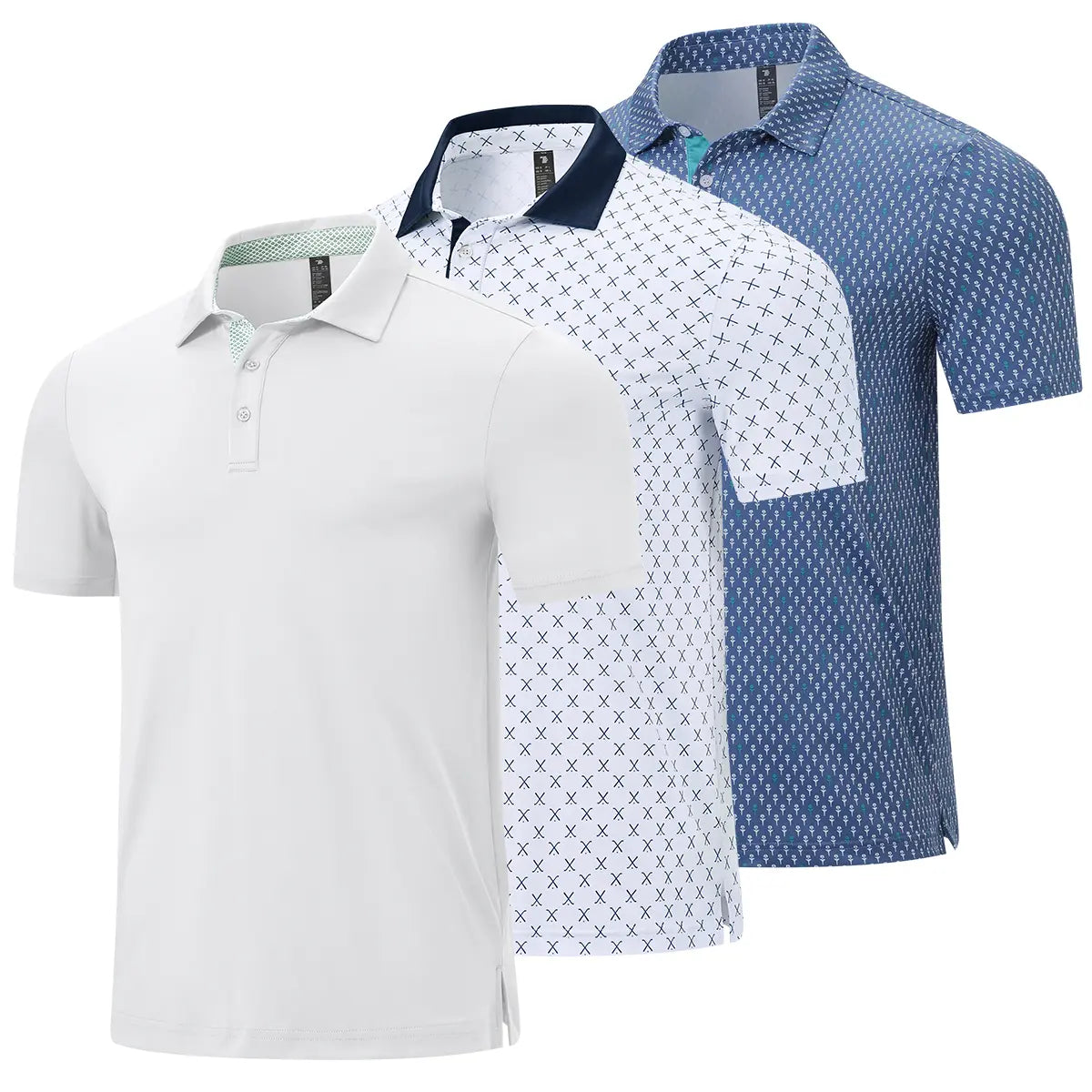 🔥 Limited-Time Sale ✨ Men’s Classic Polo Shirt | Contrast Collar Short Sleeve Golf & Casual Performance Top 👕🏌️‍♂️