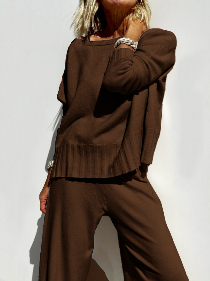 ⏰ LAST DAY SAVE 50% 💥2025 Hot Sale Soft Cashmere Casual Sweater Suit