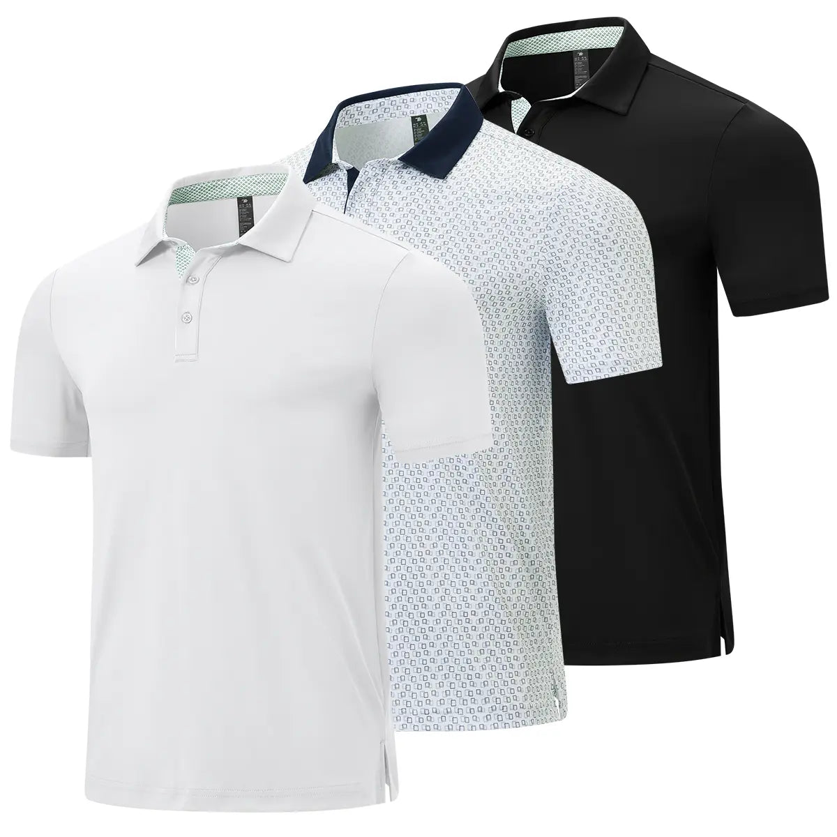 🔥 Limited-Time Sale ✨ Men’s Classic Polo Shirt | Contrast Collar Short Sleeve Golf & Casual Performance Top 👕🏌️‍♂️