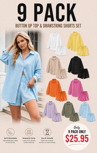 ❤️9 packs for $25.95(includes 9 different colors as shown)