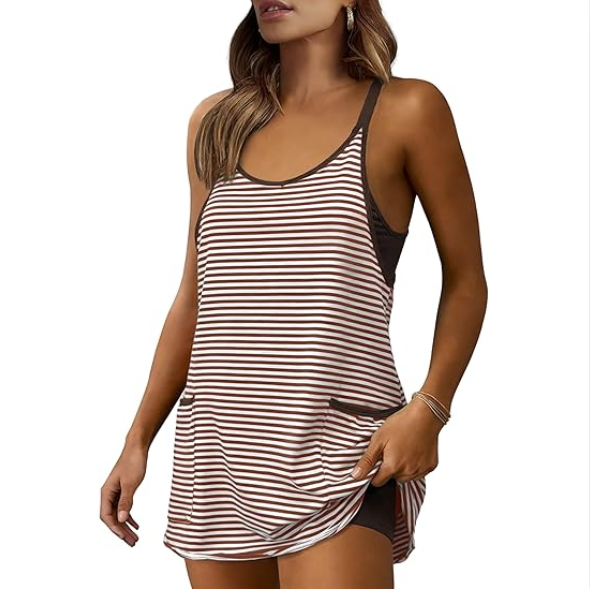 ☀️ Summer Active Mini Dress Sporty Comfort Meets Everyday Style ✨