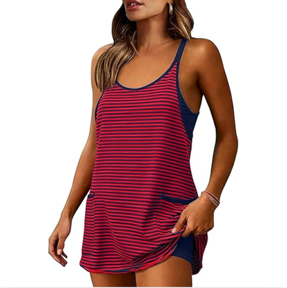 ☀️ Summer Active Mini Dress Sporty Comfort Meets Everyday Style ✨