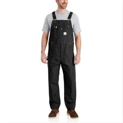 🔥Men's Denim Bib Overalls Workwear with Adjustable Straps & Tool Pockets