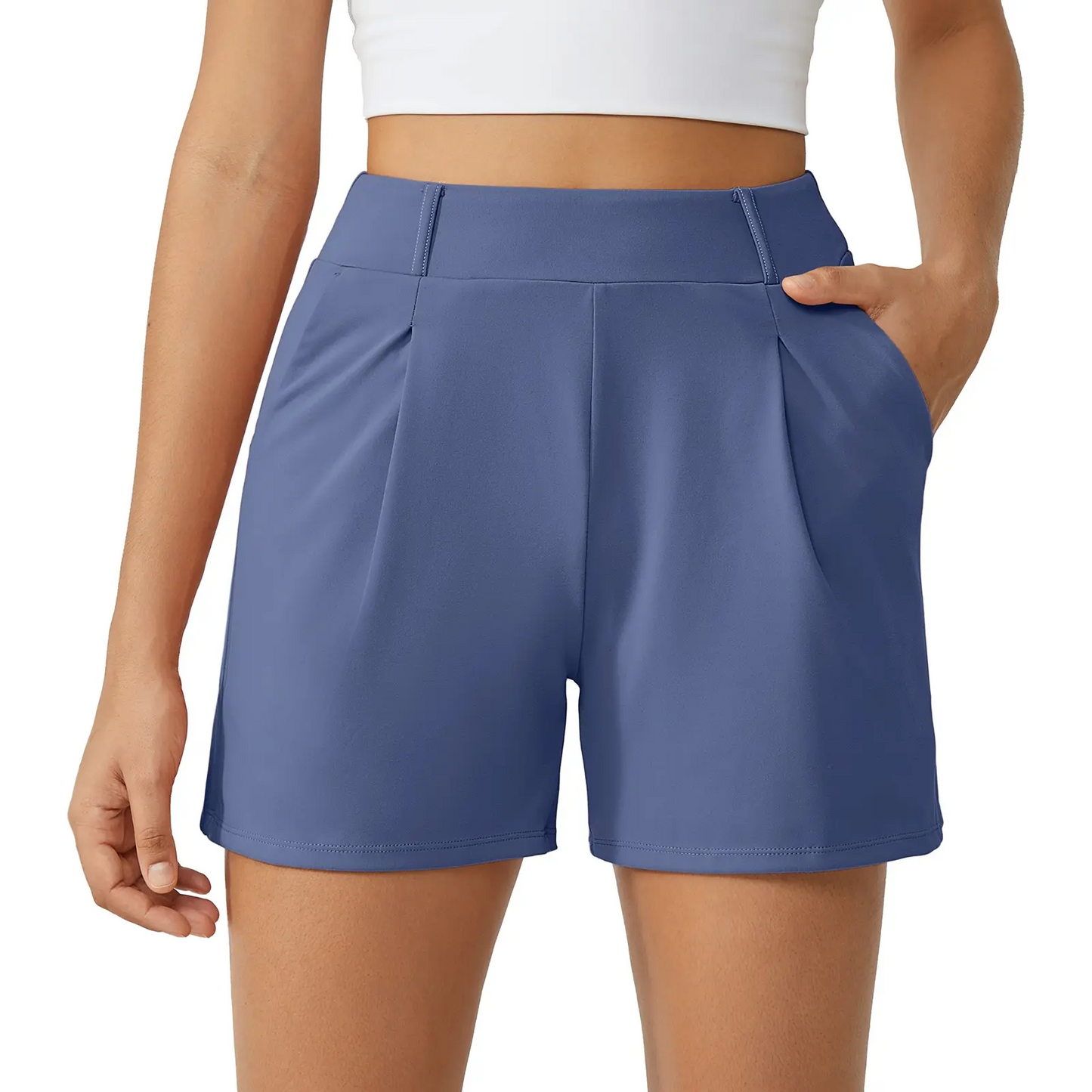 🔥 Limited-Time Sale ✨ Women’s High Waisted Summer Shorts | Casual Athletic Shorts with Pockets | Trendy Outdoor Comfort Wear ☀️