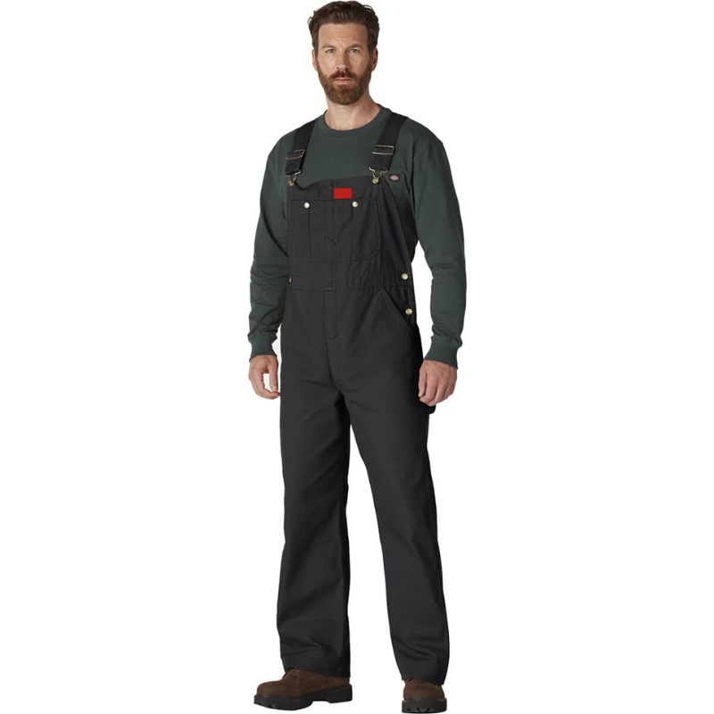 🛠️ Men's Work Bib Overalls – Durable Cotton, Adjustable Straps, Tool Pockets 👖