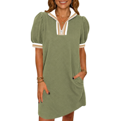 🔥BIG SALE, limited stock 🔥 Women's Summer Puff Sleeve Mini Dress ☀️