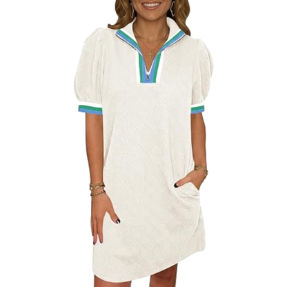 🔥BIG SALE, limited stock 🔥 Women's Summer Puff Sleeve Mini Dress ☀️