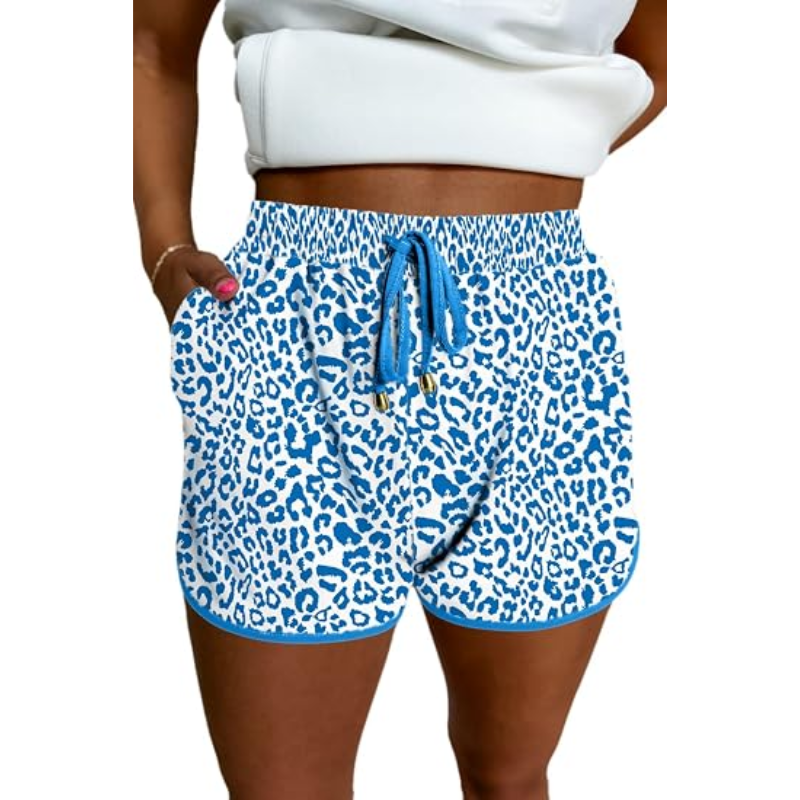🔥 Limited-Time Sale 🌴 Women’s Checkered Plaid Drawstring Shorts | Elastic Waist Casual Lounge Beach Shorts with Pockets 👖✨