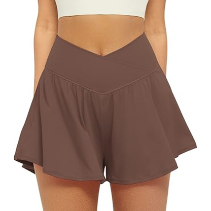 This Week's Special Price🍃🔥 Women's Flowy Running Shorts – Built-In Shorts & Pockets
