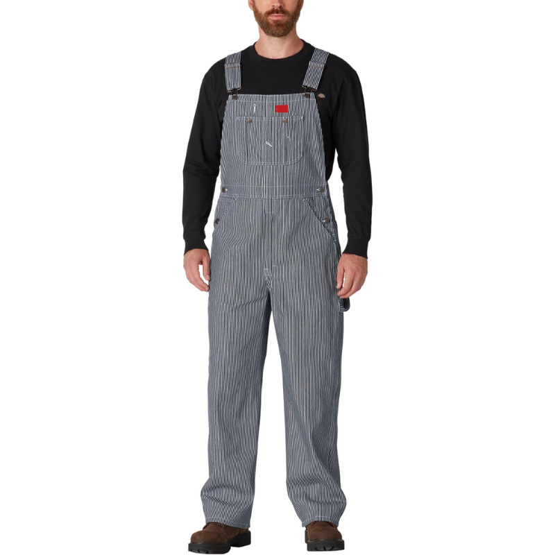 🛠️ Men's Work Bib Overalls – Durable Cotton, Adjustable Straps, Tool Pockets 👖