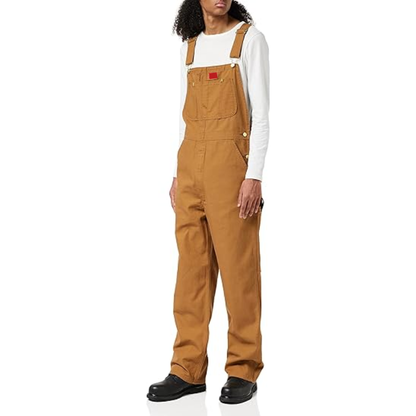 🛠️ Men's Work Bib Overalls – Durable Cotton, Adjustable Straps, Tool Pockets 👖