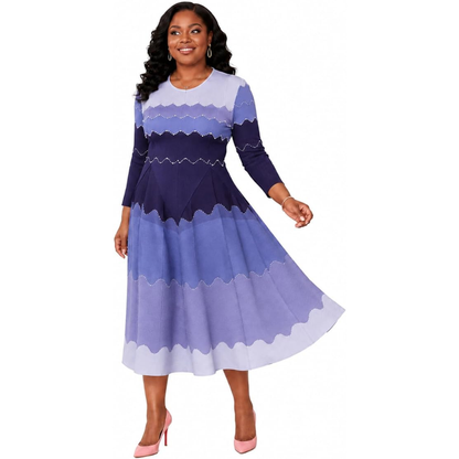 🔥 Limited-Time Sale ✨ Women’s Elegant Pearl Midi Dress | Church & Party Formal Outfit | S-5XL Sizes Available 🌸