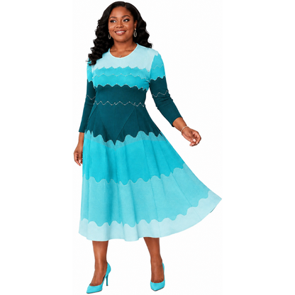 🔥 Limited-Time Sale ✨ Women’s Elegant Pearl Midi Dress | Church & Party Formal Outfit | S-5XL Sizes Available 🌸