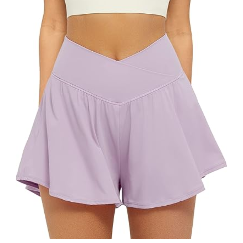 This Week's Special Price🍃🔥 Women's Flowy Running Shorts – Built-In Shorts & Pockets