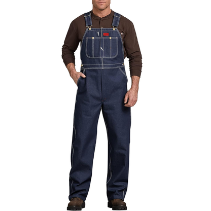 🛠️ Men's Work Bib Overalls – Durable Cotton, Adjustable Straps, Tool Pockets 👖