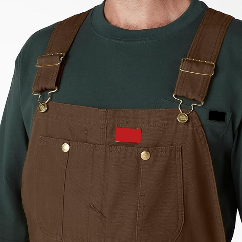 🛠️ Men's Work Bib Overalls – Durable Cotton, Adjustable Straps, Tool Pockets 👖
