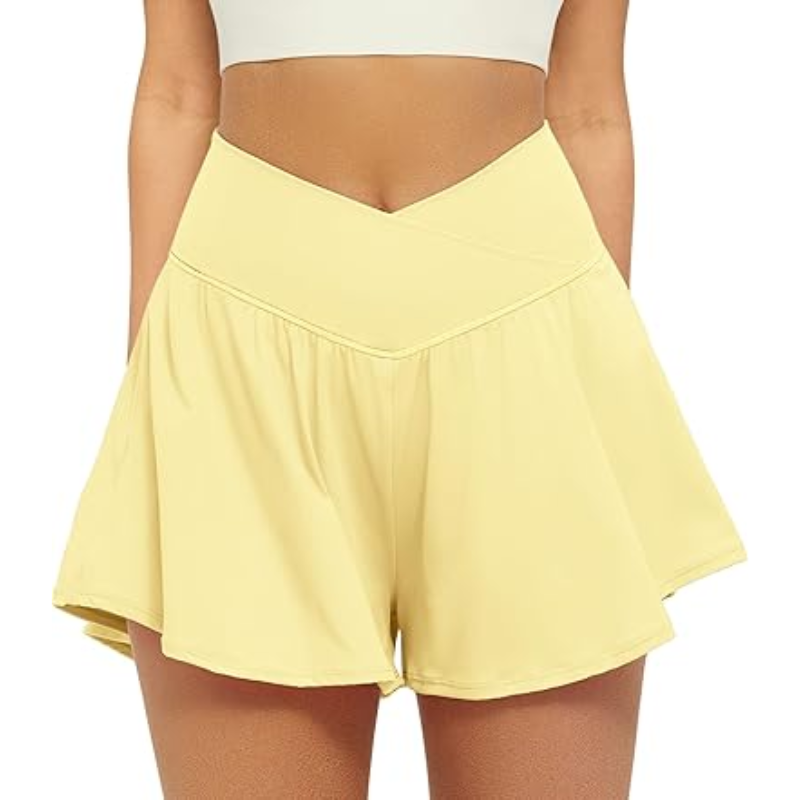 This Week's Special Price🍃🔥 Women's Flowy Running Shorts – Built-In Shorts & Pockets