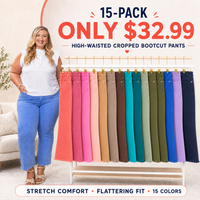 15-PACK(Coral + Rose + Hot Pink + Blush Pink + Peach + Tan + Taupe + Chocolate Brown + Turquoise + Teal + Sage Green + Olive Green + Cobalt Blue + Lavender + Navy)