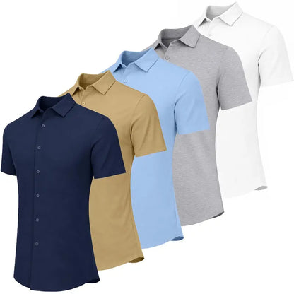 Mens Muscle Fit Dress Shirts