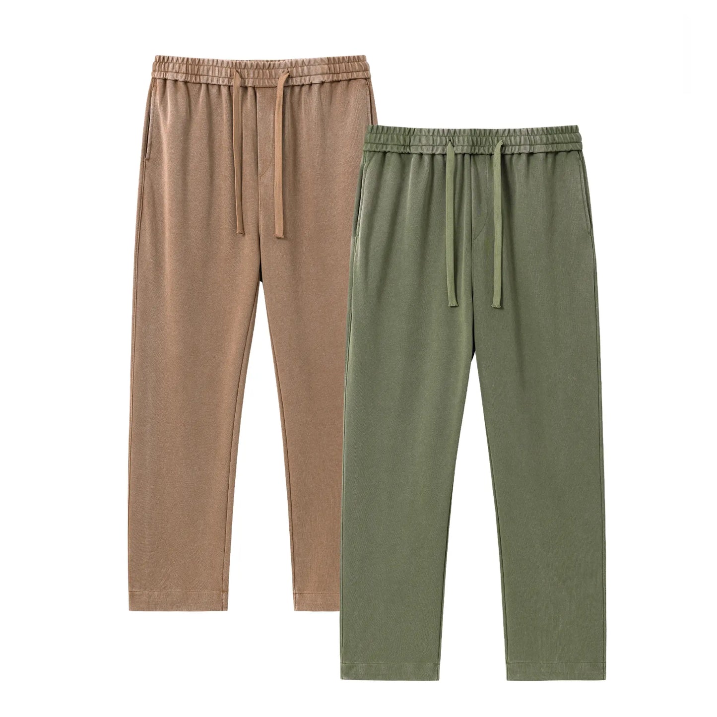 🔥 Limited-Time Sale ✨ Men’s Acid Wash Sweatpants | Solid Color Cotton Casual Jogger Pants | All-Season Comfort Wear 👖