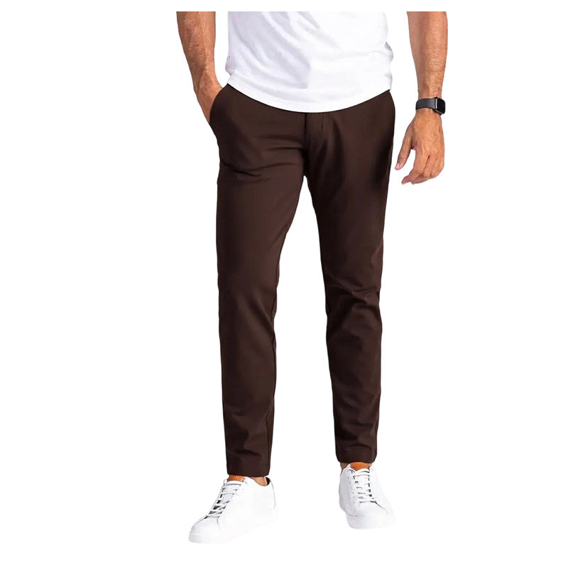 🔥Men's Slim Fit Stretch Golf Pants🔥 10-Pack - All Colors Included, Only $23.99