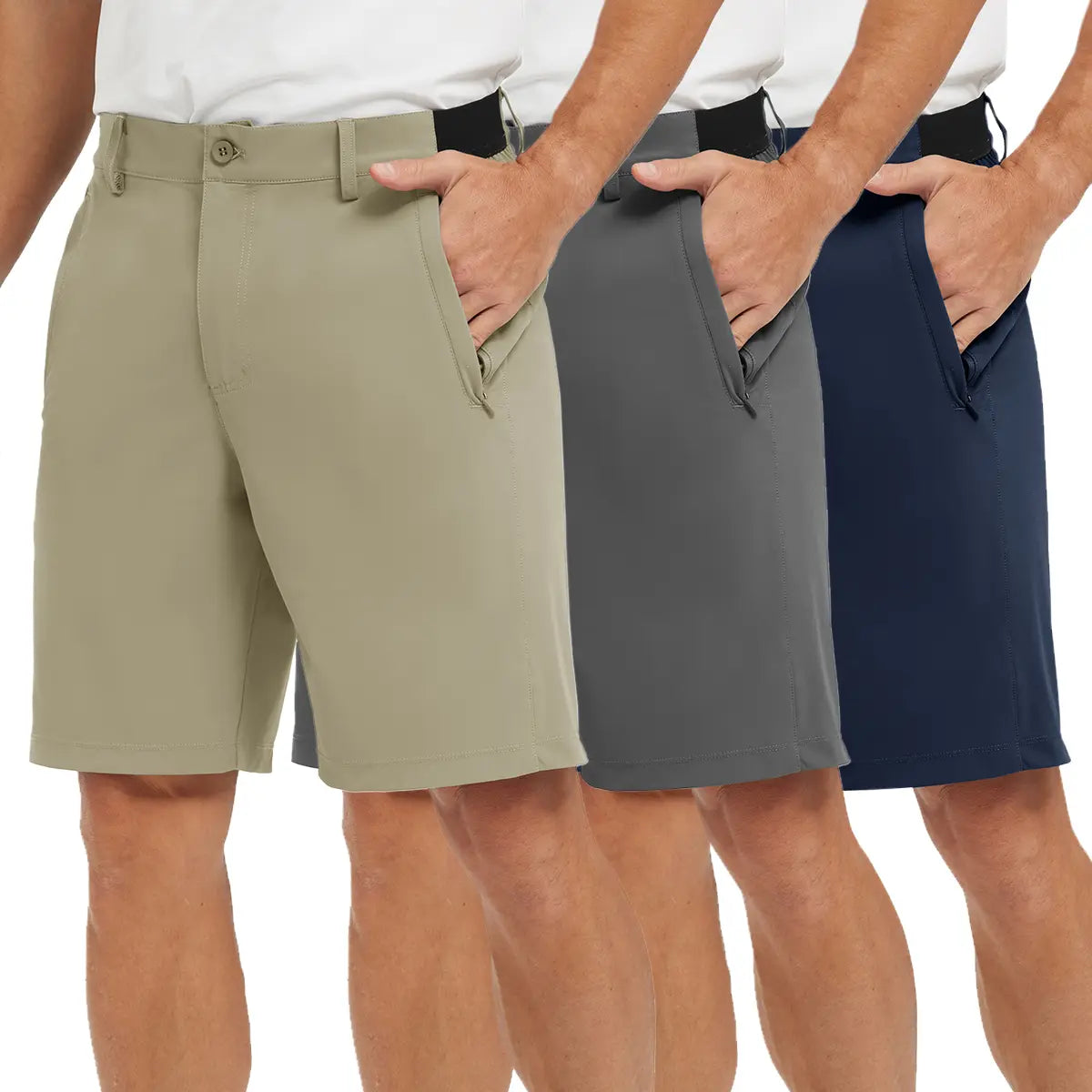 🔥 Limited-Time Sale ✨ Men’s Plus Size Golf Shorts (32–52) | Stretch Waist Quick-Dry Casual Athletic Work Shorts 🏌️‍♂️👖