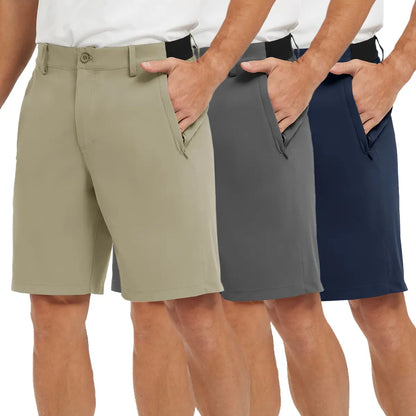 🔥 Limited-Time Sale ✨ Men’s Plus Size Golf Shorts (32–52) | Stretch Waist Quick-Dry Casual Athletic Work Shorts 🏌️‍♂️👖