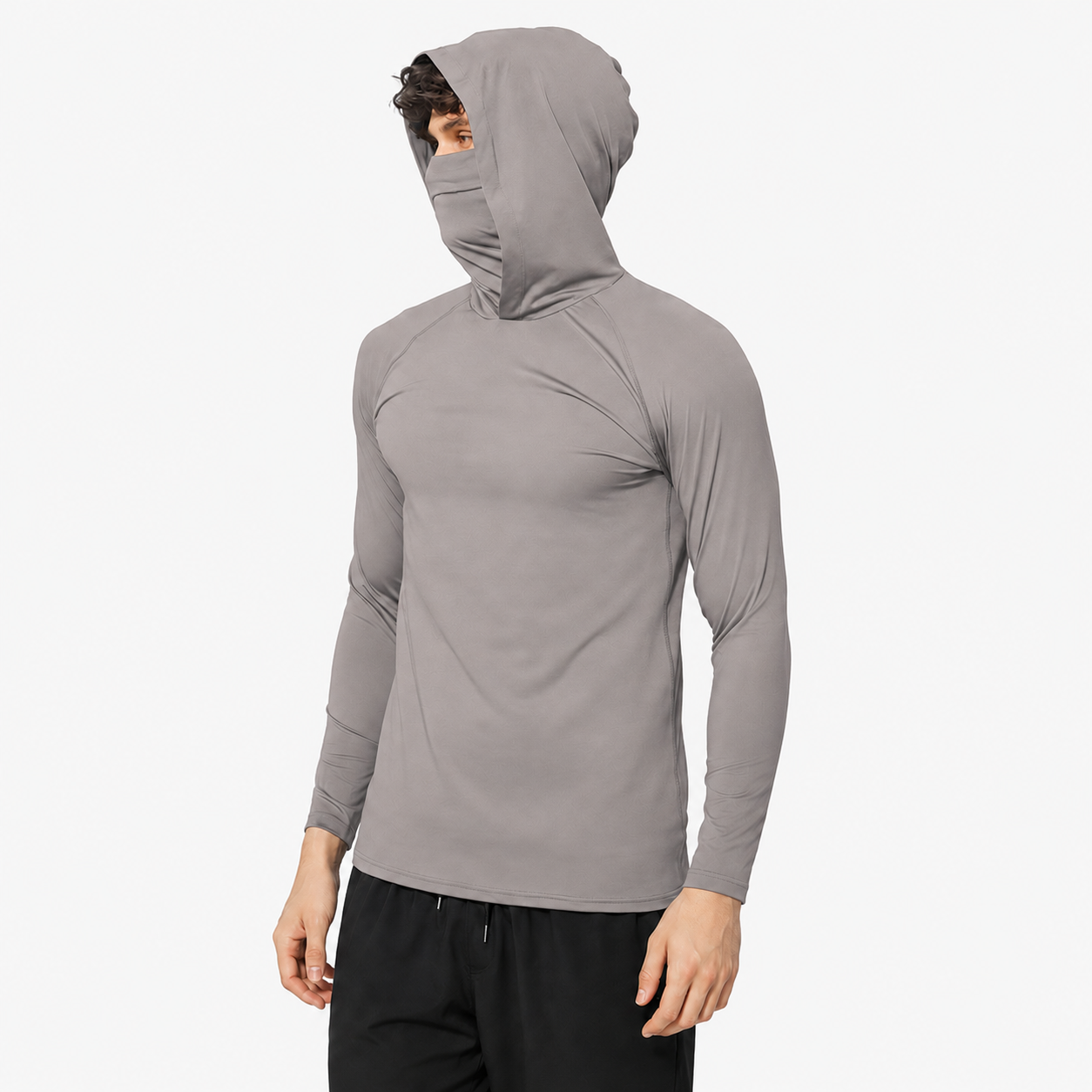 🔥 Limited-Time Sale ✨ Men’s Casual Hoodie Pullover | Slim Fit Lightweight UPF Sun Protection Long Sleeve Top 💙