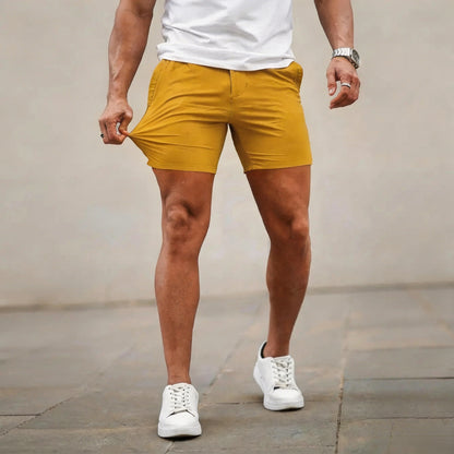 🔥 Limited-Time Sale ✨ Men’s 5-Inch Stretch Chino Shorts | Slim Fit Casual Summer Shorts 👖☀️