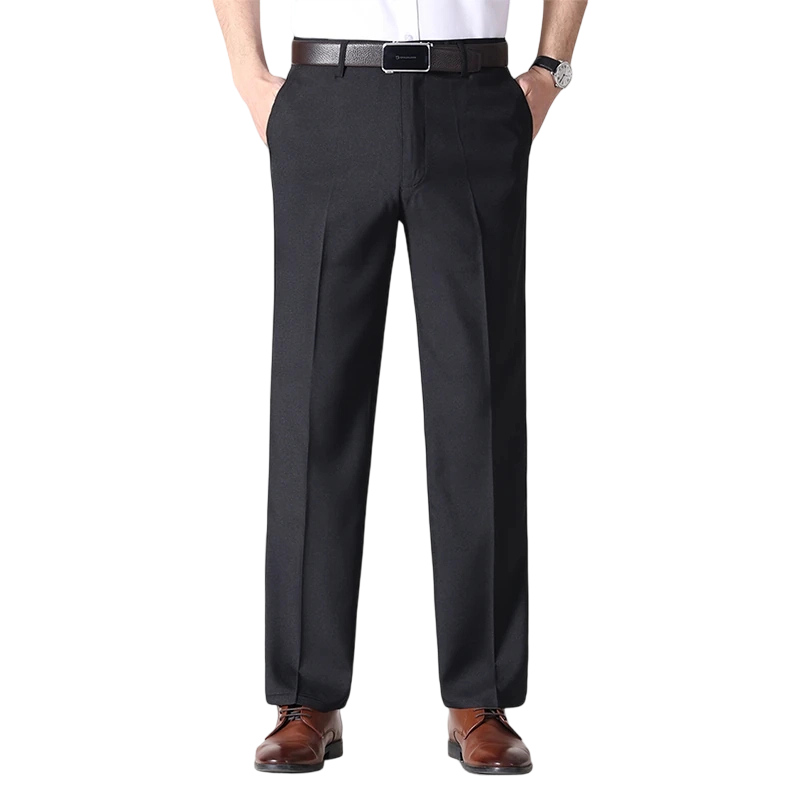 Men’s Classic Ice Silk High Waist Comfort Pants