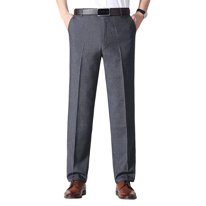 Men’s Classic Ice Silk High Waist Comfort Pants