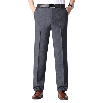 Men’s Classic Ice Silk High Waist Comfort Pants