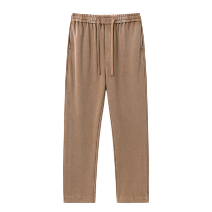 🔥 Limited-Time Sale ✨ Men’s Acid Wash Sweatpants | Solid Color Cotton Casual Jogger Pants | All-Season Comfort Wear 👖