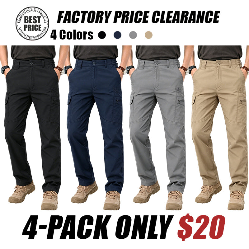 Men's Premium Outdoor Multi-Pocket Quick-Drying Cargo Pants