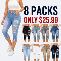 🔥8-PACK JEANS(All colors)