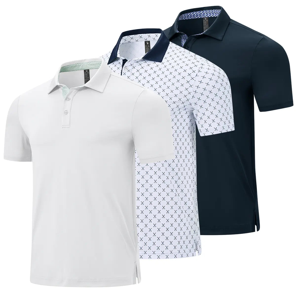 🔥 Limited-Time Sale ✨ Men’s Classic Polo Shirt | Contrast Collar Short Sleeve Golf & Casual Performance Top 👕🏌️‍♂️