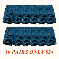 10 Pairs Navy blue