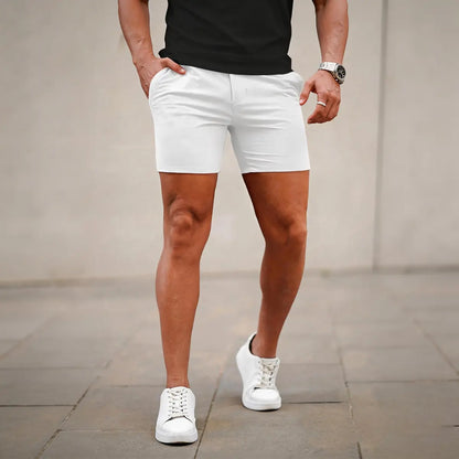 🔥 Limited-Time Sale ✨ Men’s 5-Inch Stretch Chino Shorts | Slim Fit Casual Summer Shorts 👖☀️