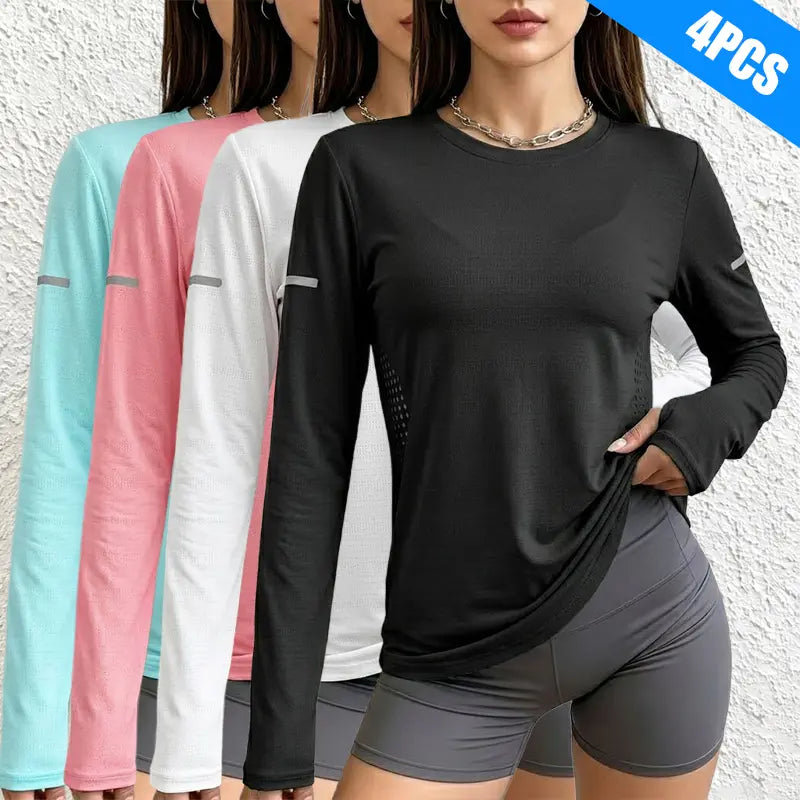 【LAST DAY SALE】👚 Women’s Casual Long-Sleeve Shirts – Lightweight Outdoor Hiking, Sports & Office Tops 🏕️✨