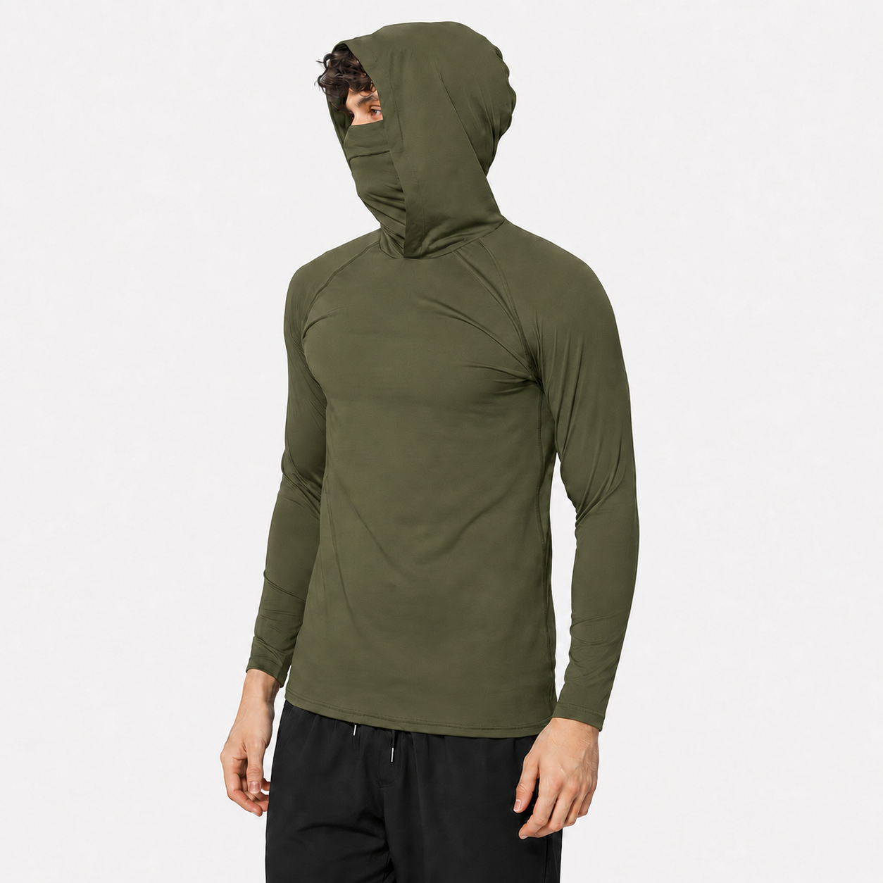 🔥 Limited-Time Sale ✨ Men’s Casual Hoodie Pullover | Slim Fit Lightweight UPF Sun Protection Long Sleeve Top 💙