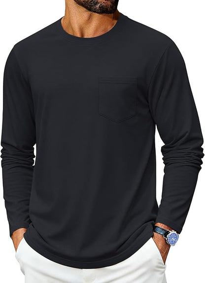🔥 Last Day Deal! Heavyweight Loose Fit Pocket Tee 💪 Durable cotton workwear shirt — Big & Tall available(Also Available in Big & Tall)