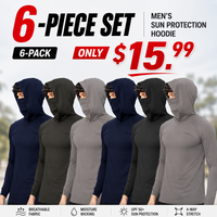 🔥6-Pack Deal $15.99 (2 Navy Blue+2 Pure Black+2 Light Gray)