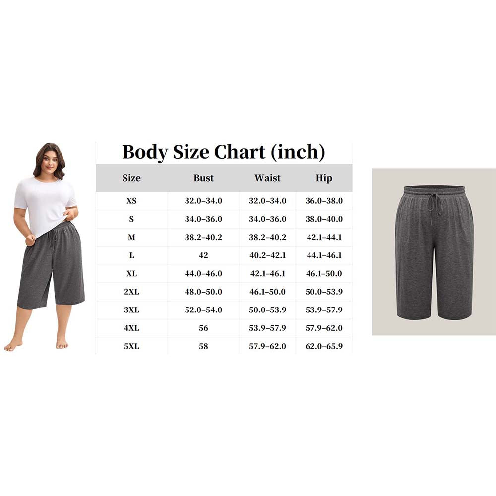 Drawstring Baggy Casual Loungewear Bottoms