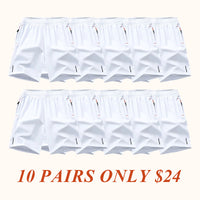 10 Pairs white