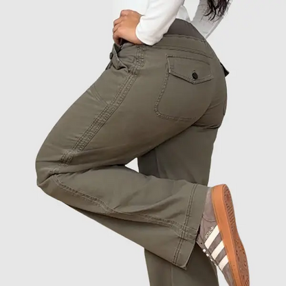 ⚡FINAL SALE⚡- 8 PACK  women-s-high-stretch-mid-rise-straight-pants